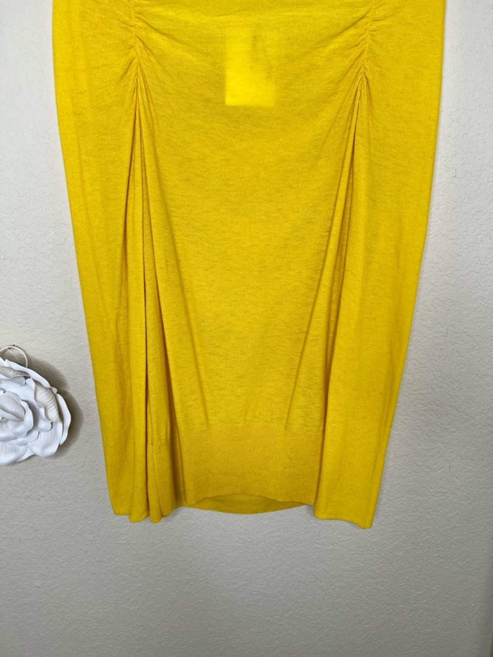 NTM Anthro Leifsdottir Marigold Draped Cowl Sweater Button Detail Boho Artsy L - Picture 14 of 16